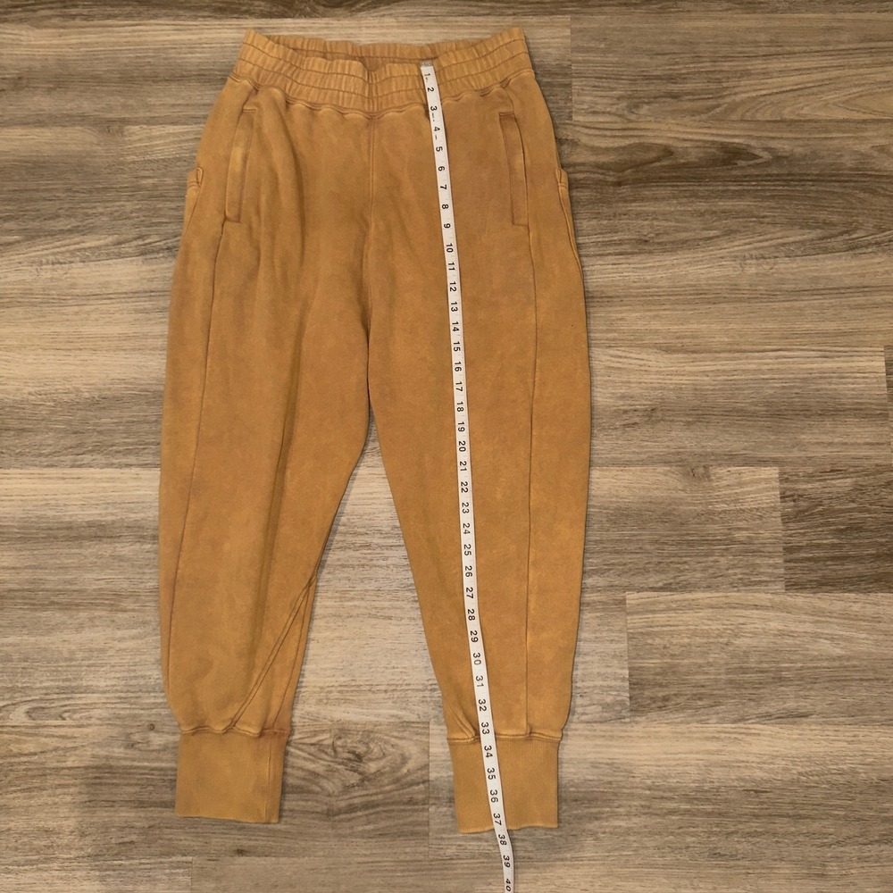Free People Movement June Bug Joggers Womens Medium Brown Sweatpants - Picture 6 of 8